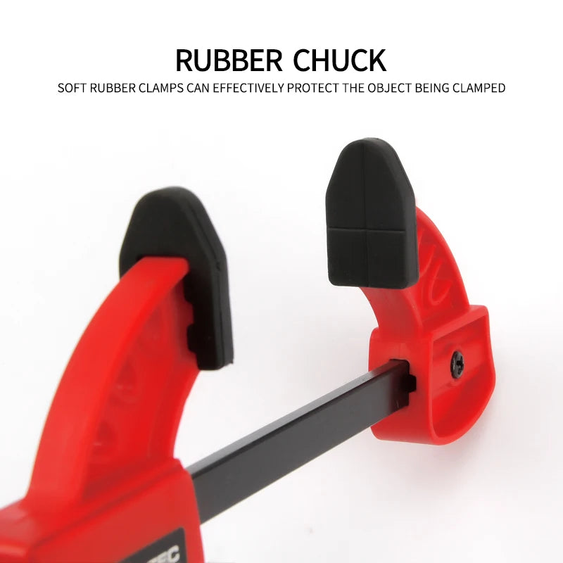 4 inch F Type Woodworking Clip Quick Grip Clamp Carpenter Ratchet Release DIY Hand Tool
