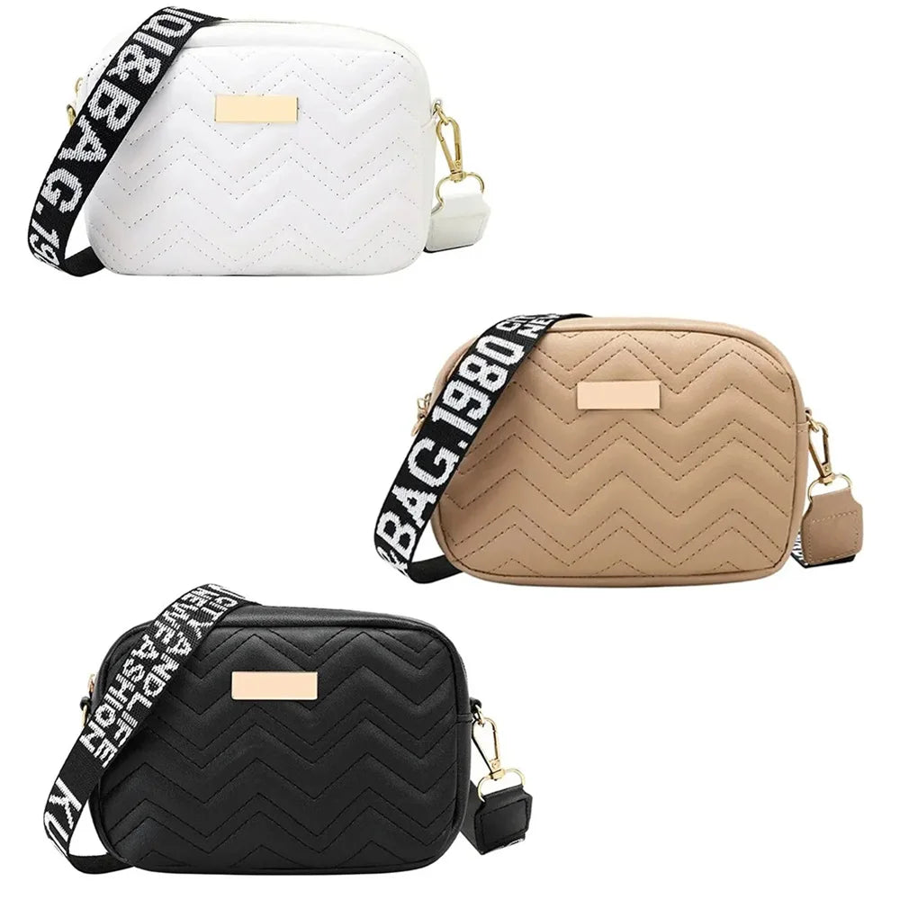 1Pcs Messenger Bag for Women Trend Lingge Embroidery Camera Female Shoulder Bag Fashion Ladies Crossbody Bags Bags for Wome