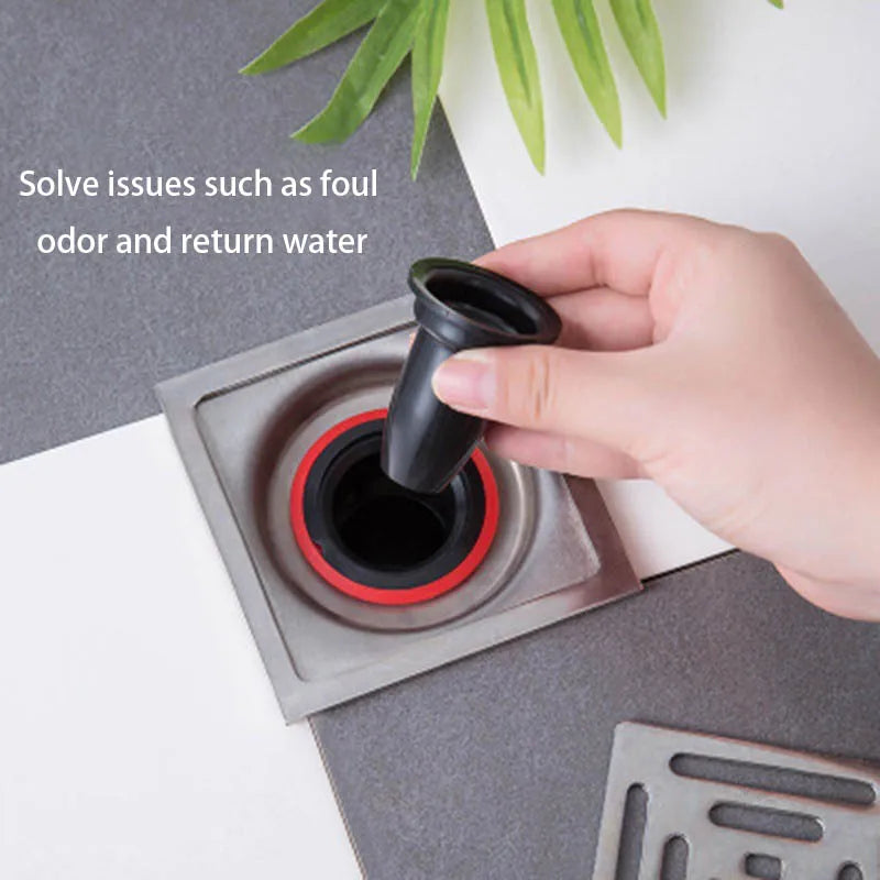 1-2PCS sewer pest control device with no odor device triple insect and blockage prevention and odor prevention device core
