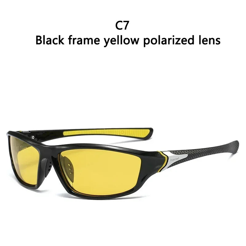 New Polarized Sunglasses For Men Driving And Cycling Night Vision Outdoor Sports Retro Travel Classic Sunglasses Uv Protection
