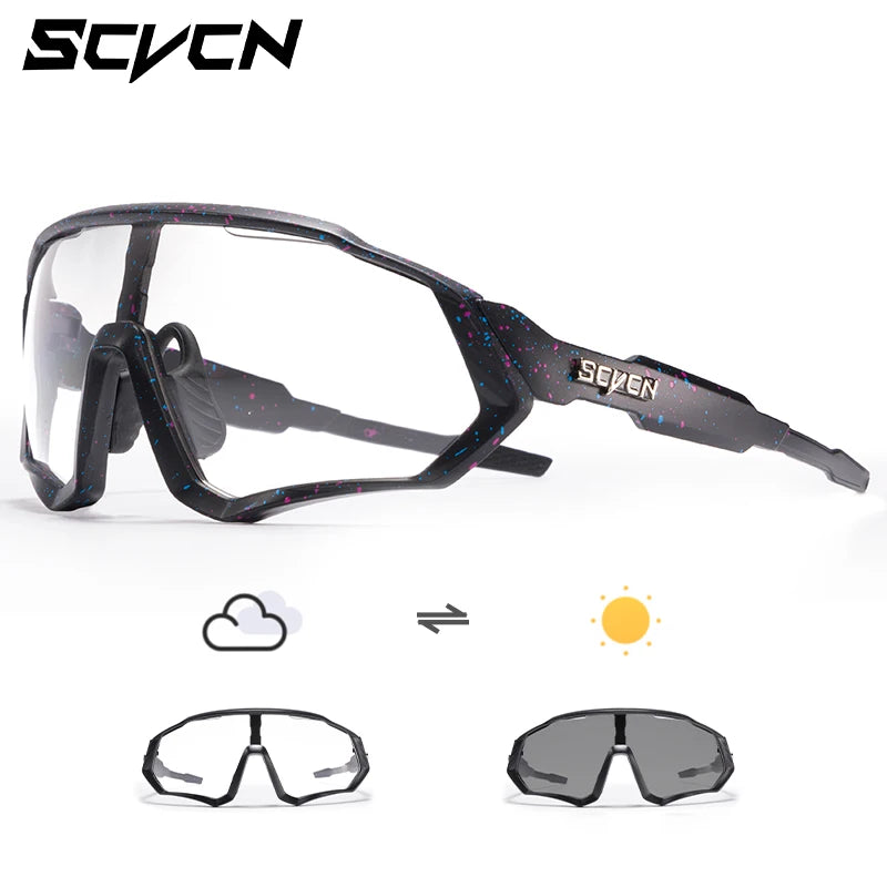 SCVCN Outdoor Road Driving Bicycle Glasses UV400 Sunglasses MTB Men Women Sports Protection Eyewear Runing Cycling Goggles hot