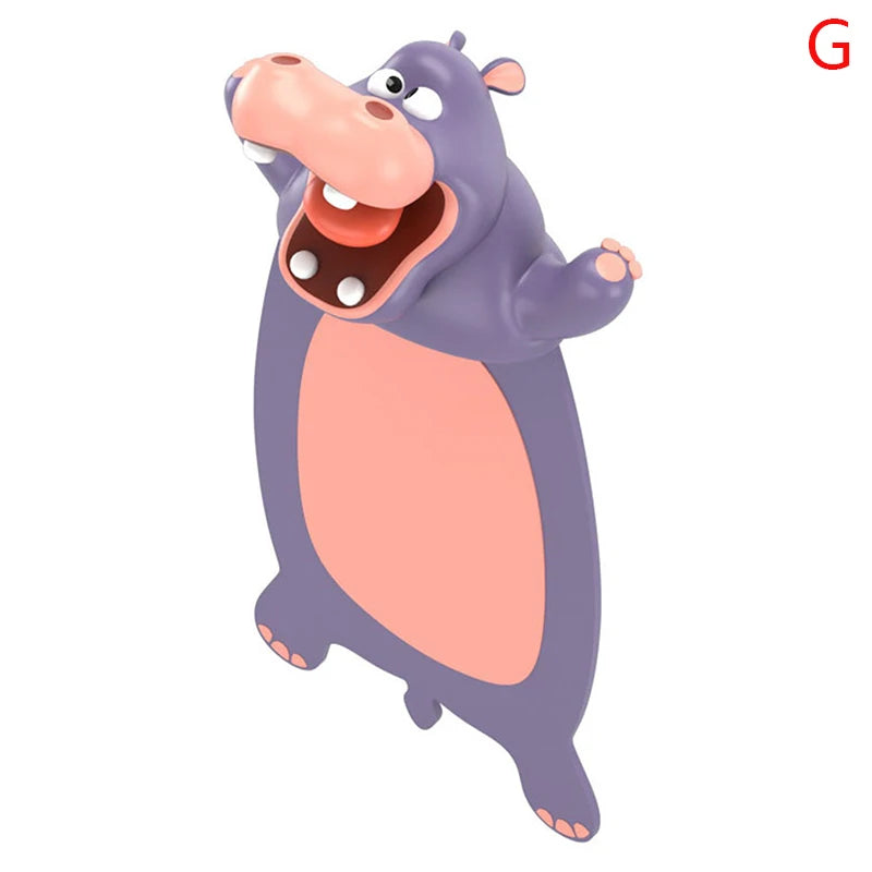 Cartoon Animal Bookmarks PVC 3D Stereo Wacky Book Markers Student Stationery Gifts Party Gift