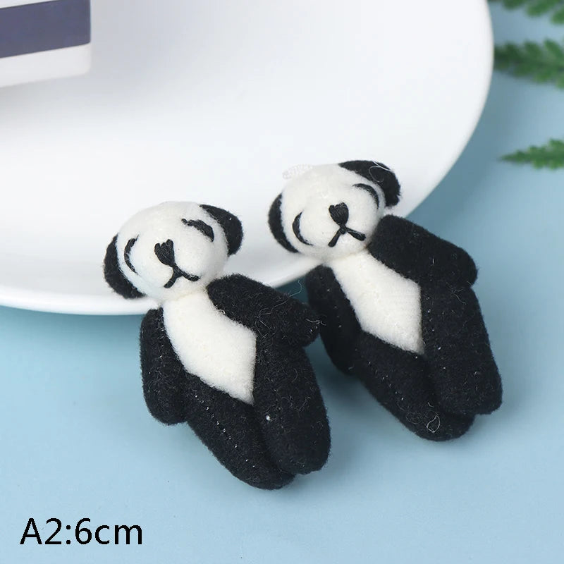 High Quality 5cm Soft Mini Plush Rabbit dollhouse Miniature Accessories Animal Toy Furniture for Doll Home Decoration 1pc