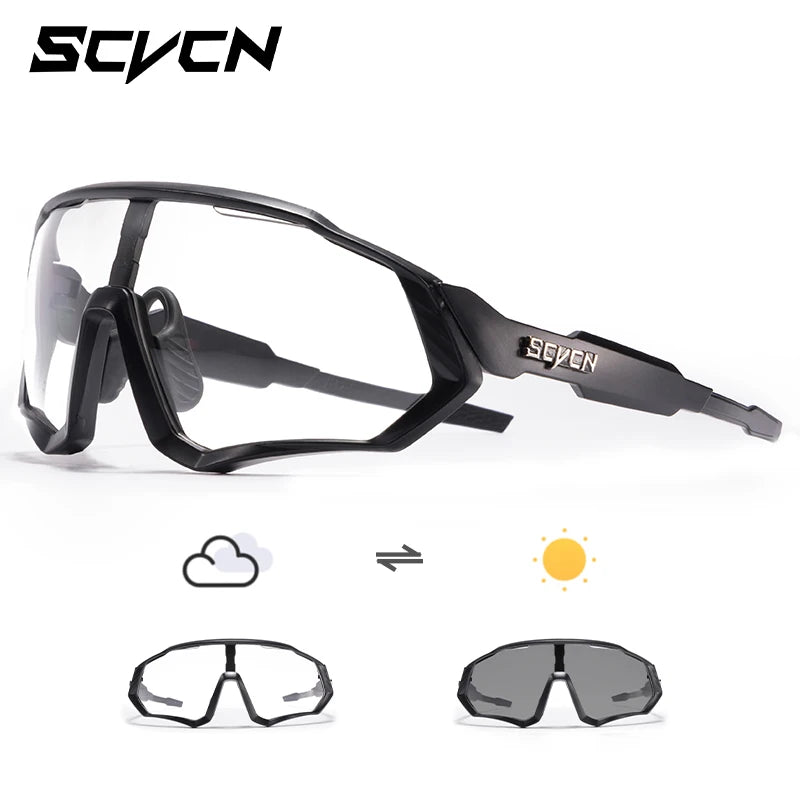 SCVCN Outdoor Road Driving Bicycle Glasses UV400 Sunglasses MTB Men Women Sports Protection Eyewear Runing Cycling Goggles hot