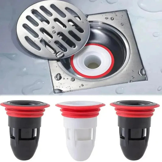 1-2PCS sewer pest control device with no odor device  triple insect and blockage prevention and odor prevention device core