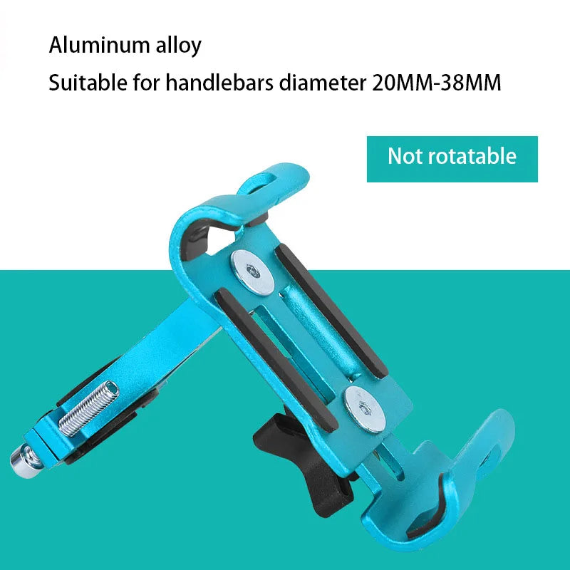 Aluminum Alloy Mobile Phone Holder, Phone Mount, Electric Bicycle, Motorcycle Bike Stand, Cycling Part