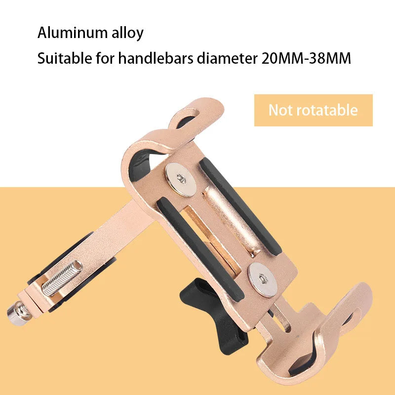 Aluminum Alloy Mobile Phone Holder, Phone Mount, Electric Bicycle, Motorcycle Bike Stand, Cycling Part