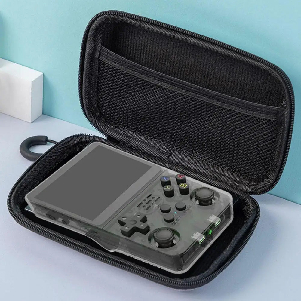 for r36s / R35S Game Storage Bag EVA Cloth for r36s R35S Game Console Storage Bag Black Gray Game Accessories