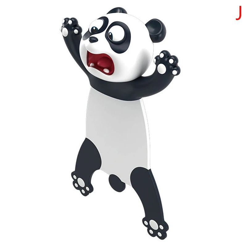 Cartoon Animal Bookmarks PVC 3D Stereo Wacky Book Markers Student Stationery Gifts Party Gift