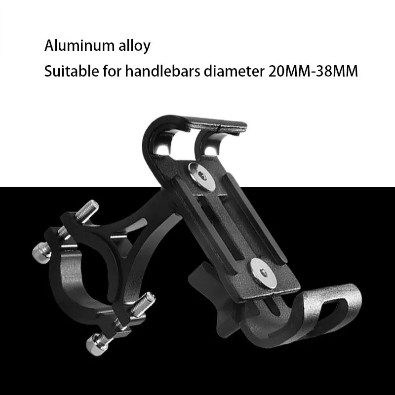 Aluminum Alloy Mobile Phone Holder, Phone Mount, Electric Bicycle, Motorcycle Bike Stand, Cycling Part
