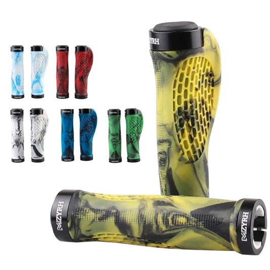 MTB Handlebar Grips Bicycle Lock on Handles Cuffs Mountain Bike Soft Anti-slip Handlebar Cover Handle Grips Cycling Accessories