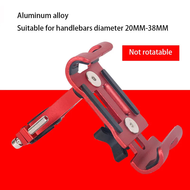 Aluminum Alloy Mobile Phone Holder, Phone Mount, Electric Bicycle, Motorcycle Bike Stand, Cycling Part