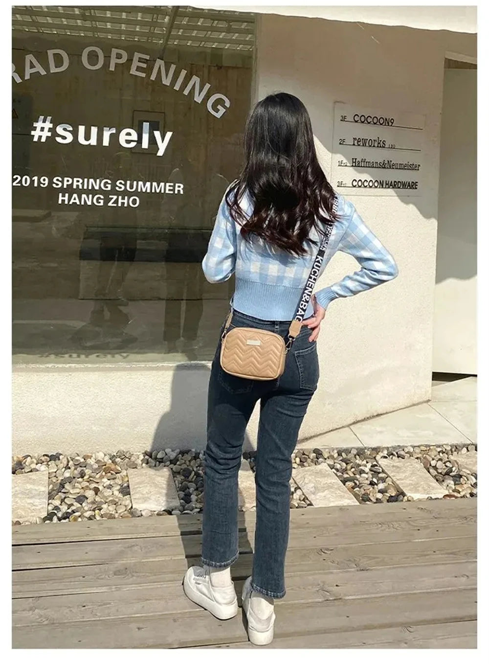 1Pcs Messenger Bag for Women Trend Lingge Embroidery Camera Female Shoulder Bag Fashion Ladies Crossbody Bags Bags for Wome