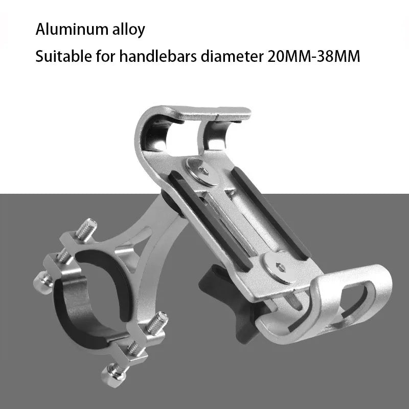 Aluminum Alloy Mobile Phone Holder, Phone Mount, Electric Bicycle, Motorcycle Bike Stand, Cycling Part