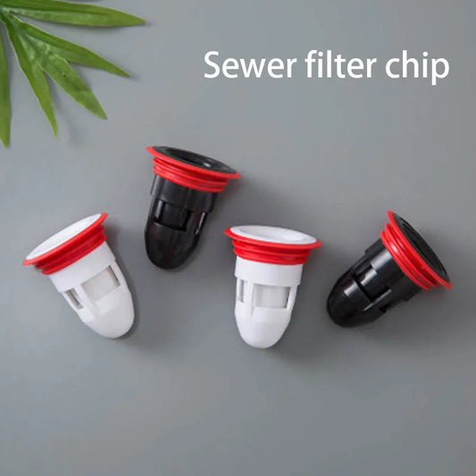 1-2PCS sewer pest control device with no odor device  triple insect and blockage prevention and odor prevention device core